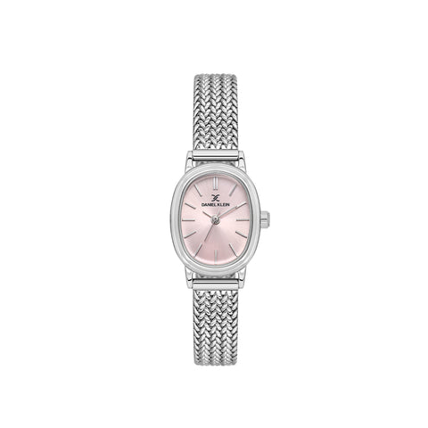 Daniel Klein Premium Women Analog Watch DK.1.13868-2 Silver Stainless Steel Strap