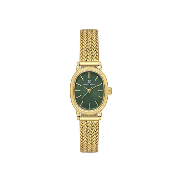 Daniel Klein Premium Women Analog Watch DK.1.13868-4 Gold Stainless Steel Strap