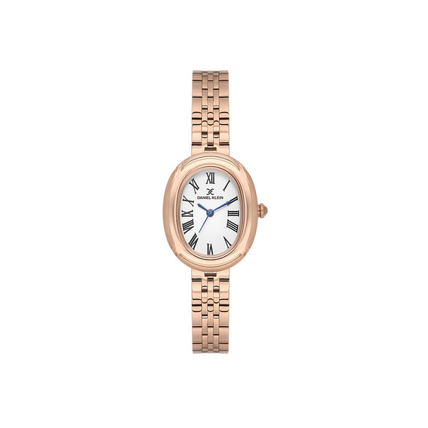 Daniel Klein Premium Women Analog Watch DK.1.13871-5 Rose Gold Stainless Steel Strap