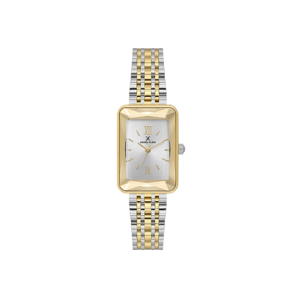 Daniel Klein Premium Women Analog Watch DK.1.13875-5 Gold Stainless Steel Strap