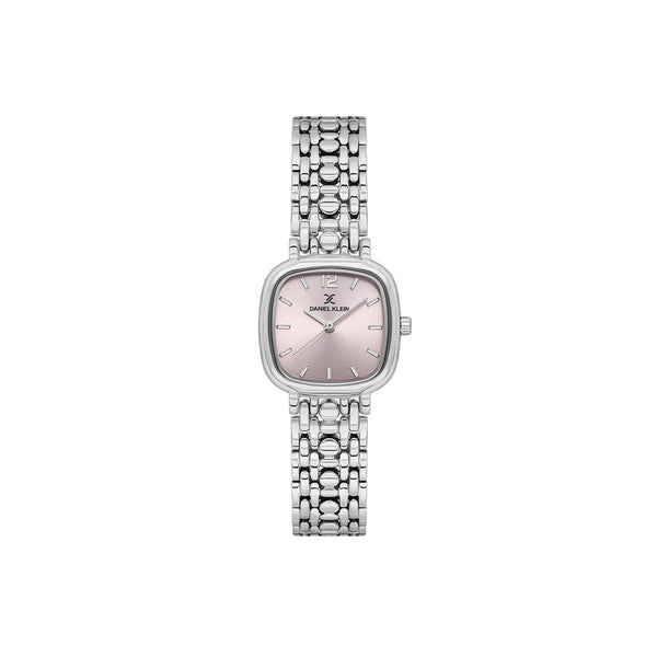 Daniel Klein Premium Women Analog Watch DK.1.13876-3 Silver Stainless Steel Strap