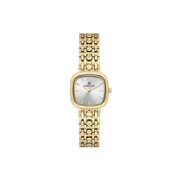 Daniel Klein Premium Women Analog Watch DK.1.13876-4 Gold Stainless Steel Strap