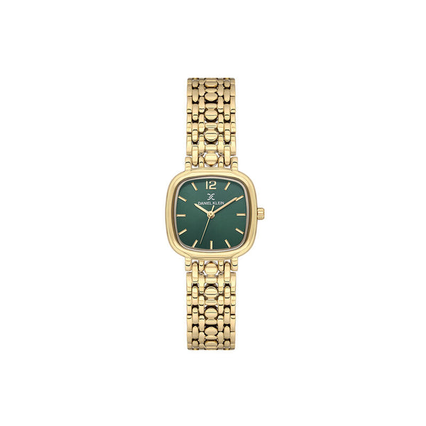 Daniel Klein Premium Women Analog Watch DK.1.13876-5 Gold Stainless Steel Strap