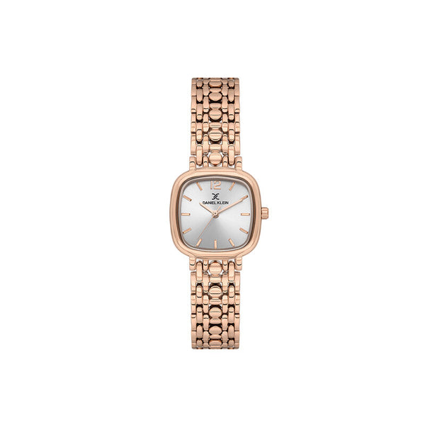 Daniel Klein Premium Women Analog Watch DK.1.13876-6 Rose Gold Stainless Steel Strap