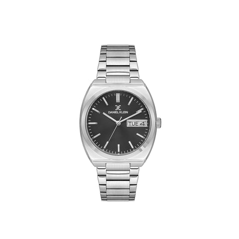 Daniel Klein Premium Men Analog Watch DK.1.13885-2 Silver Stainless Steel Strap