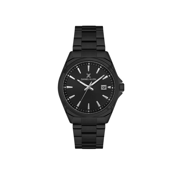 Daniel Klein Premium Men Analog Watch DK.1.13891-6 Black Stainless Steel Strap