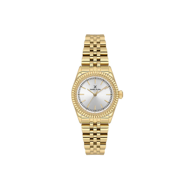 Daniel Klein Premium Women Analog Watch DK.1.13894-2 Gold Stainless Steel Strap