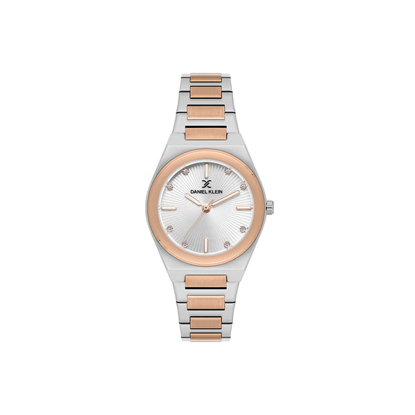 Daniel Klein Premium Women Analog Watch DK.1.13900-6 Silver Stainless Steel Strap