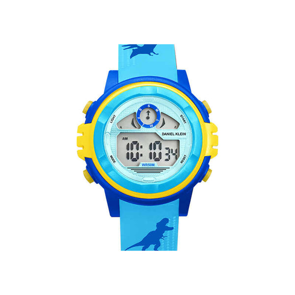 Daniel Klein Kids Digital Watch DK.2266-1 Blue TPU Strap