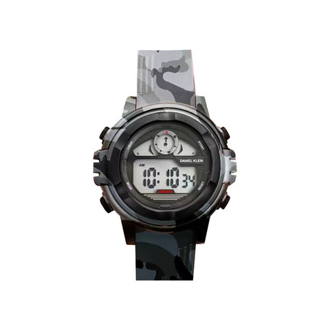 Daniel Klein Kids Digital Watch DK.2266-10 Gray TPU Strap