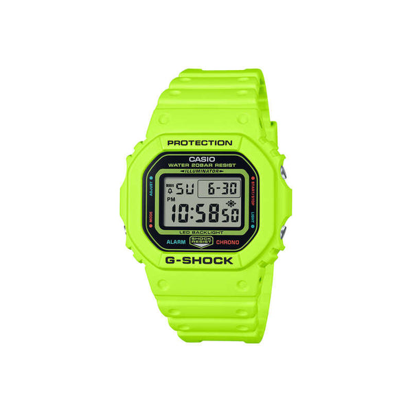 Casio G-Shock Men Digital Watch DW-5600EP-9 Green Resin Strap