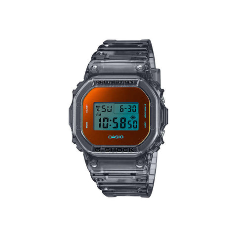 Casio G-Shock Men Digital Watch DW-5600TLS-8 Grey Resin Strap