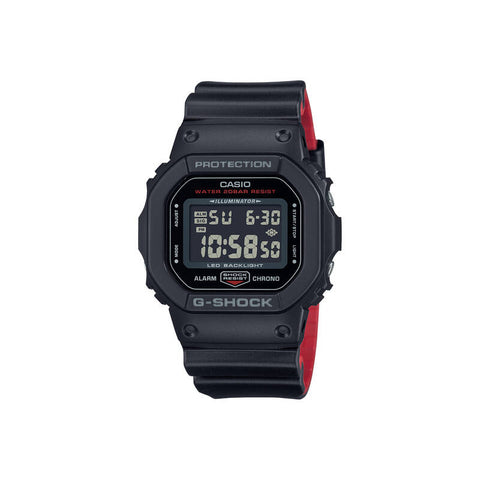 Casio G-Shock Men Digital Sport Watch DW-5600UHR-1 Black Resin Strap