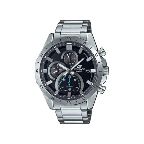 Edifice Men's Chronograph Watch with Stainless Steel Band EFR-571D-1AV