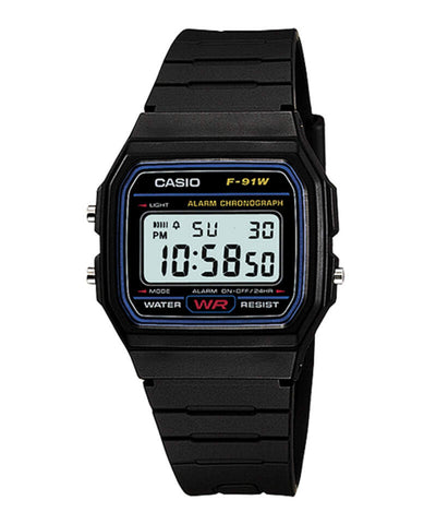 CASIO WATCH F-91W-1DG