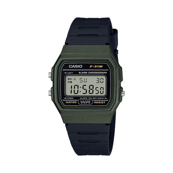 CASIO WATCH F-91WM-3ADF