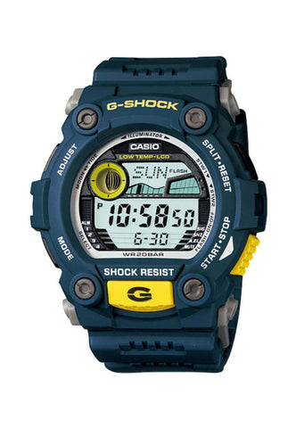 Casio G-Shock Men Digital Watch G-7900-2 Blue Resin Strap