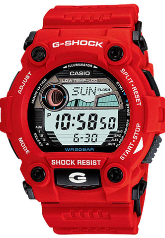 Casio G-Shock Men Digital Watch G-7900A-4 Red Resin Strap