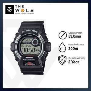 Casio G-Shock Men Digital Watch G-8900S-1 Black Resin Strap