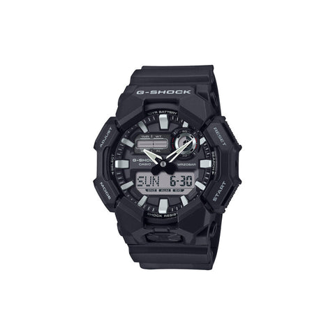 Casio G-Shock Men Analog-Digital Watch GA-010-1A Black Resin Strap