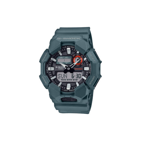 Casio G-Shock Men Analog-Digital Watch GA-010-2A Green Resin Strap