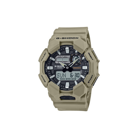 Casio G-Shock Men Analog-Digital Watch GA-010-5A Green Resin Strap