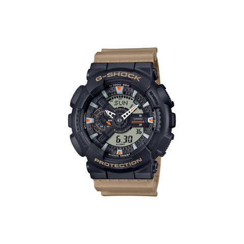 Casio G-Shock Men Analog-Digital Watch GA-110TU-1A5 Brown Resin Strap