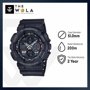 CASIO GSHOCK Original Watch For Men Jam Tangan Lelaki GA-140-1A1DR