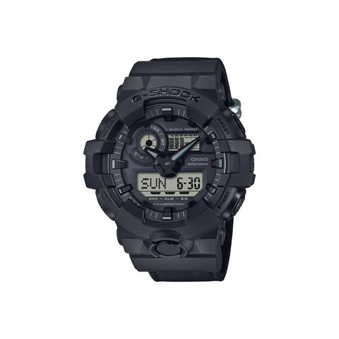 Casio G-Shock Men's Analog-Digital Watch GA-700BCE-1ADR Black CORDURA® Eco Cloth Strap