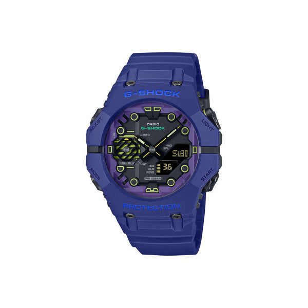 Casio G-Shock Men Analog-Digital Sport Watch GA-B001CBR-2A Blue Resin Strap w. Bluetooth