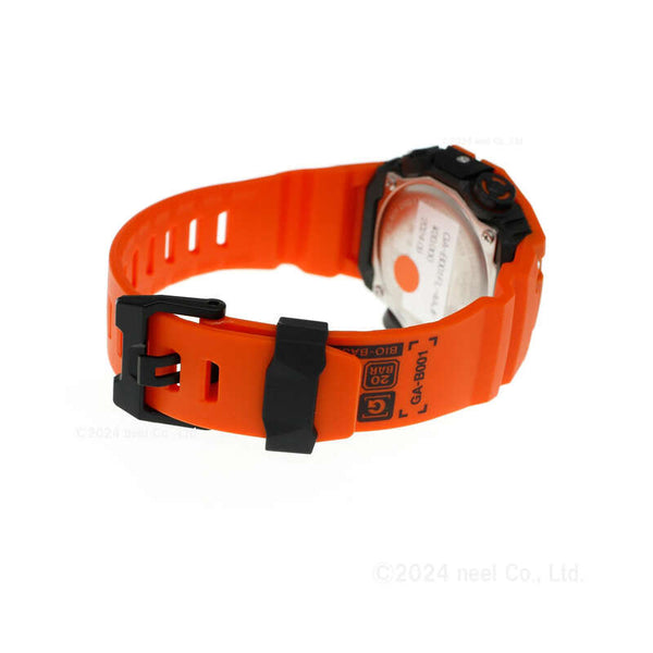 Casio G-shock Men Analog-Digital Watch GA-B001FL-4A w. Bluetooth Orange Resin Strap