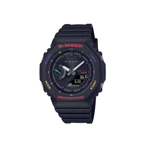 Casio G-Shock Men's Analog-Digital Sport Watch GA-B2100FC-1ADR Black Resin Strap