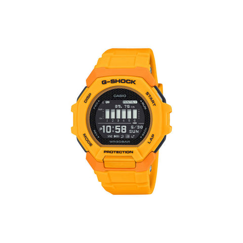 Casio G-Shock G-Squad Men Digital Watch GBD-300-9 Orange Resin Strap w. Bluetooth