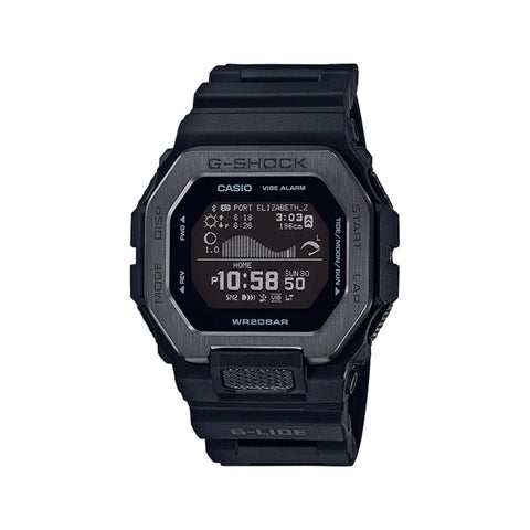 Casio G-Shock Men's Digital GBX-100NS-1DR Step Tracker Bluetooth Black Resin Sport Watch