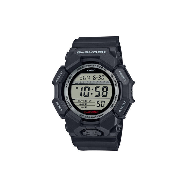 Casio G-Shock Men Digital Watch GD-010-1 Black Resin Strap