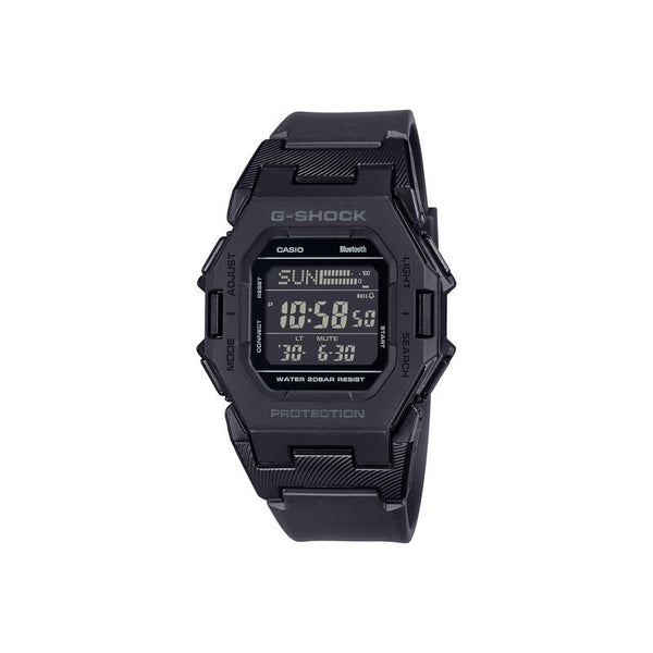 Casio G-Shock Men Digital Sport Watch GD-B500-1 Black Resin Strap w. Bluetooth