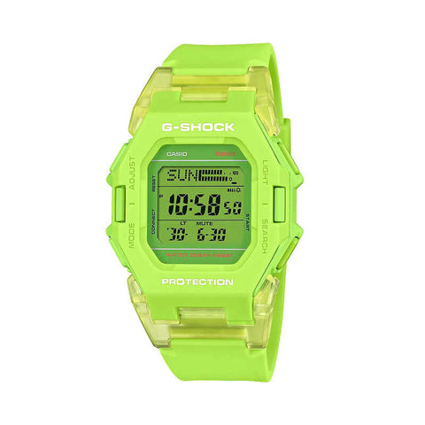 Casio G-Shock GD-B500S-3 Men Digital Watch Green Resin Strap