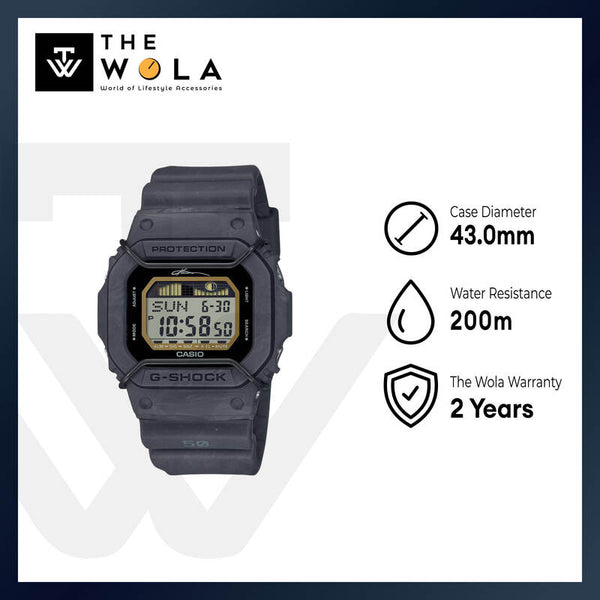 Casio G-shock G-LIDE x Third Kanoa Igarashi Signature Men Analog-Digital Watch GLX-5600KB-1 Black Resin Strap