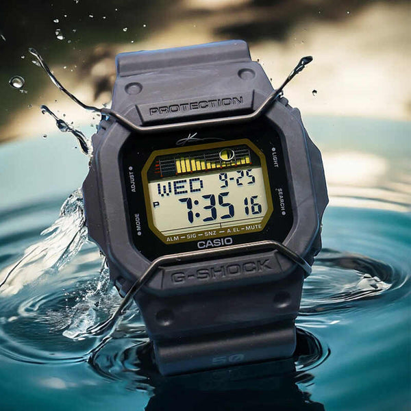 Casio G-shock G-LIDE x Third Kanoa Igarashi Signature Men Analog-Digital Watch GLX-5600KB-1 Black Resin Strap