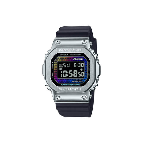 Casio G-Shock Men Digital Watch GM-5600RW-1 Black Resin Strap