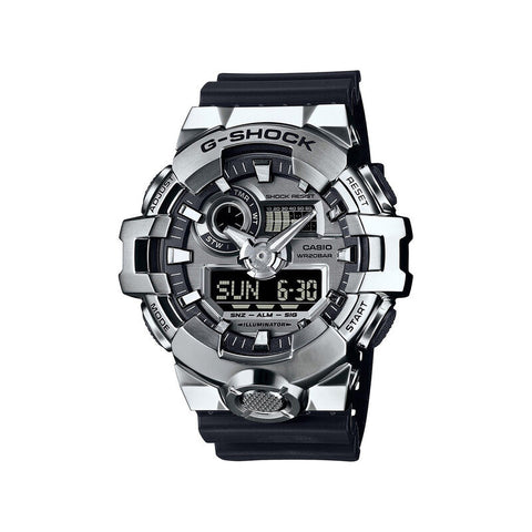 Casio G-Shock GM-700-1A Men Analog-Digital Watch Black Resin Strap