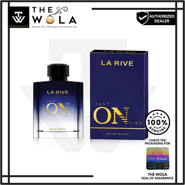 La Rive Just On Time Edt 100ml Perfume For Men