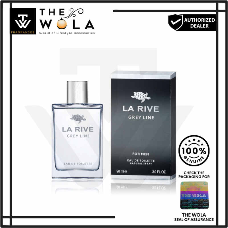 La Rive Grey Line Edt 90ml Perfume For Men