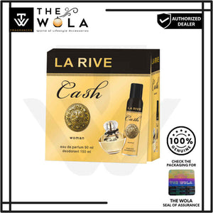 La Rive Coffret Cash Woman (Edp 90ml + B/S 150ml) Set For Women