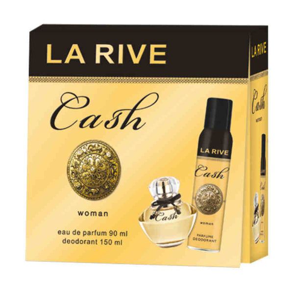 La Rive Coffret Cash Woman (Edp 90ml + B/S 150ml) Set For Women