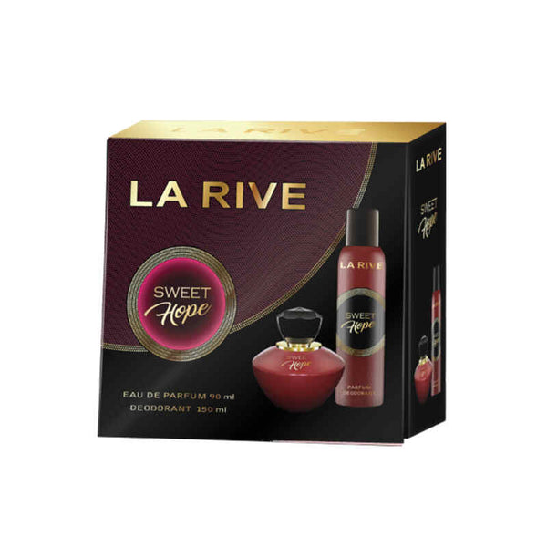 La Rive Coffret Sweet Hope (Edp 90ml + B/S 150ml) Set For Women