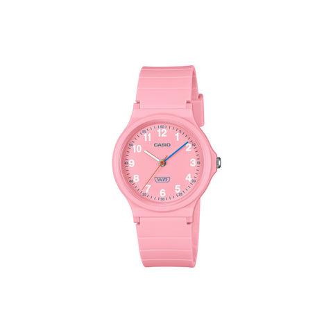 Casio Pop Series Women Analog Watch LQ-24B-4B Pink Resin Strap