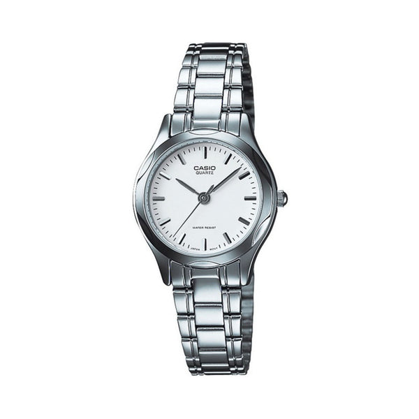 Casio Women's Analog Watch with Stainless Steel Band LTP-1275D-7A