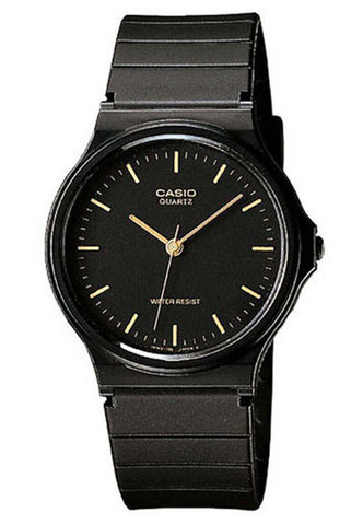 Casio Men Analog Watch MQ-24-1EL Black Resin Strap