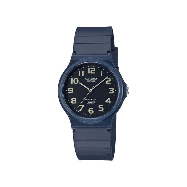 Casio Men's Analog Watch MQ-24UC-2B Blue Resin Band Watch for mens